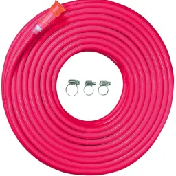 30 Meter Water Pipe|Lightweight,Durable & Flexible|Hose Pipe with Accessories Connector & Clamps| Watering Garden, Cleaning, Outdoor-Indoor Use 0.75 inch Hose Pipe-image-36