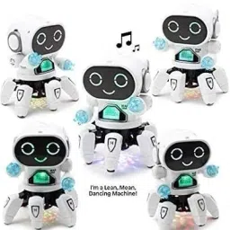 hda group Pioneer Robot Colorful Lights and Music, All Direction Movement, Dancing Robot image 2
