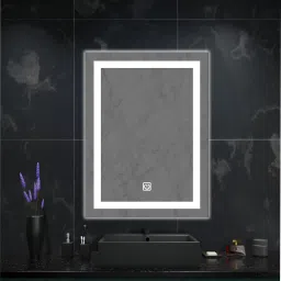Smart LED Bathroom Mirror with Touch Sensor Wall-Mounted Vanity Mirror Bathroom Mirror-picture-11