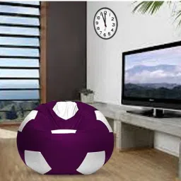 XL Pouffe Bean Bag Cover(Without Beans)-image-9