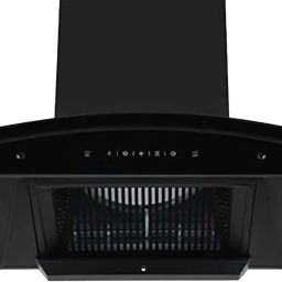 Nadia IN 90 Auto Clean Wall Mounted Black 1500 CMH Chimney-image-18