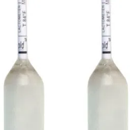 Milk Testing: Check Water in Milk Lactometer Milk Purity Tester Glass Lactometer to Check Water in Milk Portable Handheld Adulteration Milk Density Hydrometer Glass Lactometer For Milk Testing At Home Non-magnetic Line Level-14