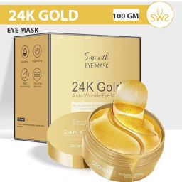 24K Gold Anti-Wrinkle Eye Mask - Hydrating, Brightening & Fine Line Reduction-image-25