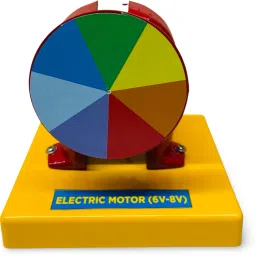 sunlix Electric Motor (6V-8V) with Newton Color Disk image 5