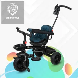 BRAVETOT 3-in-1 Baby Tricycle for Kids Tricycle with Parental Push Handle Premium Toddler Trike for Boys & Girls Tricycle-picture-27