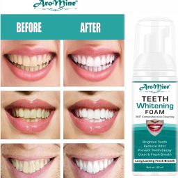 Teeth Cleansing Mousse Foam Cleaning Germs, Freshen Breath Teeth Whitening Liquid-24