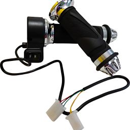 Waterproof Throttle 24v to 72v E-scooty, E-bike Grip with F/R Switch Automotive Electronic Hobby Kit-image-96