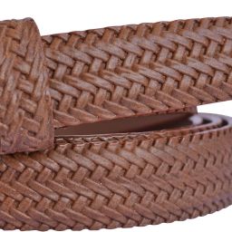 Women Casual Brown Synthetic Belt-image-15
