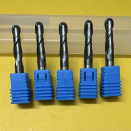 DOUBLE FLUTE BALL NOSE 5MM 5x20x5x50-2f CARBIDE Specialty Woodworking Bits Set-22