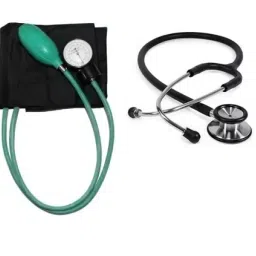 RnB Aneroid Manual Sphygmomanomete Blood Pressure Monitor with Acoustic Stethoscoper Upper Arm Dial Type Manual BP Machine Bp Monitor-2