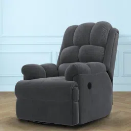 the sleep company Luxe SmartGRID Motorized 1 Seater Recliner In Grey Colour With Revolving-picture-47
