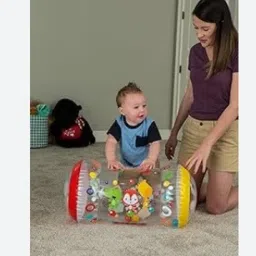Inflatable (IND*87) Step Roller for Toddlers,Multicolor Inflatable Hoppers & Bouncer-10