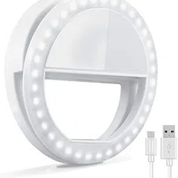 SANNO WORLD Bright Selfie Flash Rechargeable Night LED Selfie Ring Flash Light Ring Flash-image-79