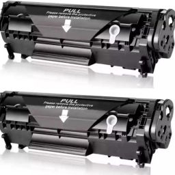 DR CARTRIDGE POINT 12A Q2612A Toner Cartridge Compatible for HP Printers Pack of 2 Black Ink Cartridge-image-72