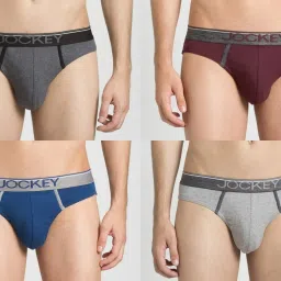 Pack of 4 Solid Men Brief-picture-12