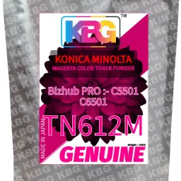 KBG ORIGINAL PRO C5501 C6501 (TN-612M) 500g Magenta Ink Toner Powder-picture-18