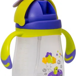 Flora! Baby Straw Sipper with Gravity Ball & Twin Handle-image-23