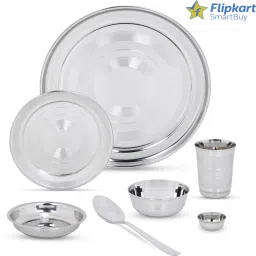 Pack of 7 Stainless Steel Flipkart SmartBuy Dinner Set-37