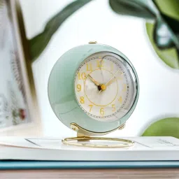 Analog Green Clock-5