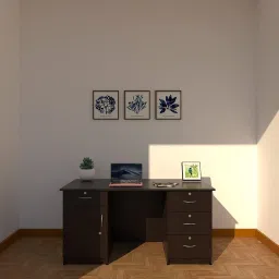 CASPIAN Furniture Office Table || Office Table || Study Table || Computer Table Engineered Wood Multipurpose Table image 3