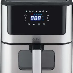 Digital Air Fryer Set Timer Temperature Control 1500W Black & silver 3043DSS Air Fryer-2