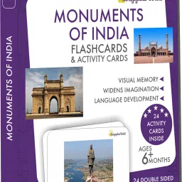 Early Learning - Monuments Of India Flash Cards-14