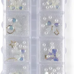 3D Bow-Knot Nail Art Rhinestones Crystal for DIY Decoration Jewel-28