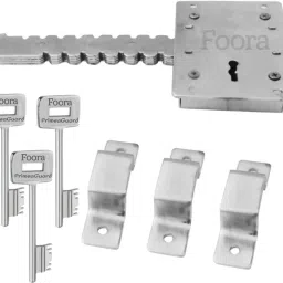 foora PrimeGuard 10 Chal with Extra Key, 8 Lever, Operated Both Side Lock image 4