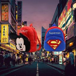 SM 69MS Mickey & Superman Combo Kids School Lunch Bag Lunch Bag-image-71