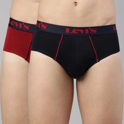 Pack of 2 Tag Free Comfort & Smartskin Technology Style# 065 Ultra Supima Cotton Solid Men Brief-picture-18
