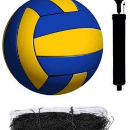 volleyball kit size-5 with nylon net Air Pump official size ( pack of 1 ) Volleyball - Size: 5-picture-18