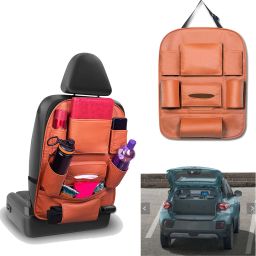 Peepsstore pack of 1 Tan,Orange colour car organizer bags for Punch 2023 CNG Car Multi Pocket-image-68