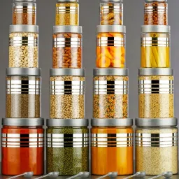 Plastic Grocery Container- 1200 ml, 650 ml, 350 ml, 250 ml-11