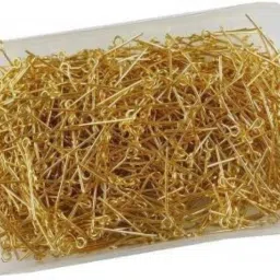 Quilling and Jewellery making accessories Eye Pins Gold 200 pieces-image-71