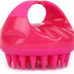 SREPRODUCTS Soft Silicone Scalp Shower Hairbrush Hair Massager Brush PINK-image-10