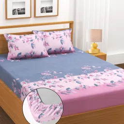 Reversible Cotton Double Bed Cover-picture-19