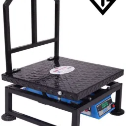 I GLOBAL TOUCH 150KG Capacity 5 gm Accuracy MS 16x16 Inc.PAN Scale Machine Double Size Display Weighing Scale-24