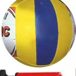 Volleyball classic18 size-4 volley06 with air pump Volleyball - Size: 4-image-5