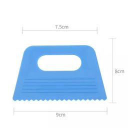 Art Ranger Plastic Paint scrapers for Water, Oil and Other Types of Painting Paint Texture Design tool,Clay texture dedign tool (Pack of 4 Pcs) image 4