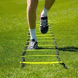 ZEBB Agility Ladder for Track and Field Training - Speed and Agility Drills with Durable Nylon Straps 4 Meter (10 Rungs) image 5