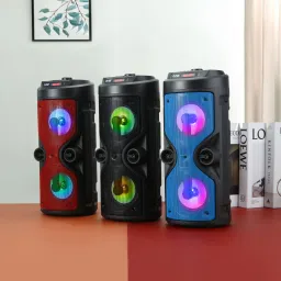 MZ M51VP (Portable Karaoke Speaker) Dynamic Sound with Karaoke 4 X 2 Inch Mic 20 W Bluetooth Party Speaker-8