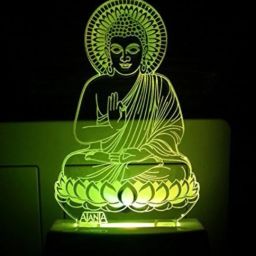 Buddha Bhagwan (Code - 2041) 3d Night Lamp-26