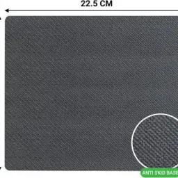 ARTBUG Designer Printed Non-Slip Soft Mouse Pad for Optical/Laser Mouse (23cm x 19cm)- 215-1 Non Slip Base Mousepad image 3