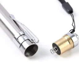 rcsp Doctor Bright Torch Stainless Steel LED Flashlight I Super Bright Moon Light Torch image 5