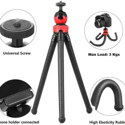 SURYAKUSH 360° Rotational Ball Head for Vlogging Live Streaming Video Shooting for DSLR Monopod Kit, Tripod Kit, Tripod Ball Head-7