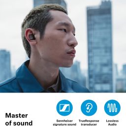 sennheiser Momentum True Wireless 4 with Bluetooth 5.4 and with 30Hr Battery Bluetooth Bluetooth Headset image 3