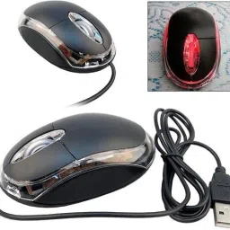 SANEHA TERABYTE OPTICAL MOUSE Wired Ambidextrous Optical Gaming Mouse image 4