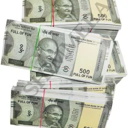 shimmera Set of 5 Bundles Nakli Notes Dummy Currency (500 Notes) Playing Learn Skills Fake Money for Shooting and kids playing Fidget Toy Gag Toy image 2