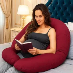 sleepsia Comfort U-Shape Pregnancy Pillow with Removable Cover-picture-30