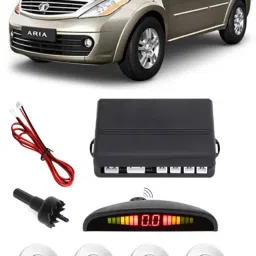 GS509 Silver Car Reverse Parking Sensor with LED Display 4 Sensor G509 Parking Sensor-image-83